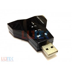 Placa de sunet pe USB CMedia dubla